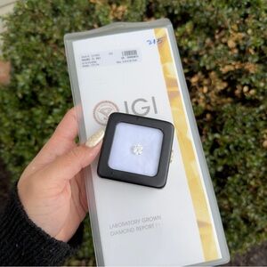 3.01CT real Lab grown Diamond IGI certified color D VS1 loose diamond